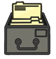 Automated file backup system illustration